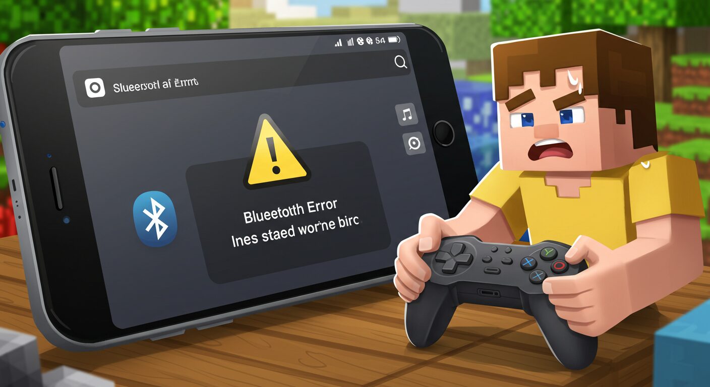 スマホ版マイクラでコントローラーが使えないときの対処法